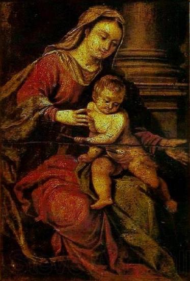 Paolo Veronese Madonna and Child Norge oil painting art